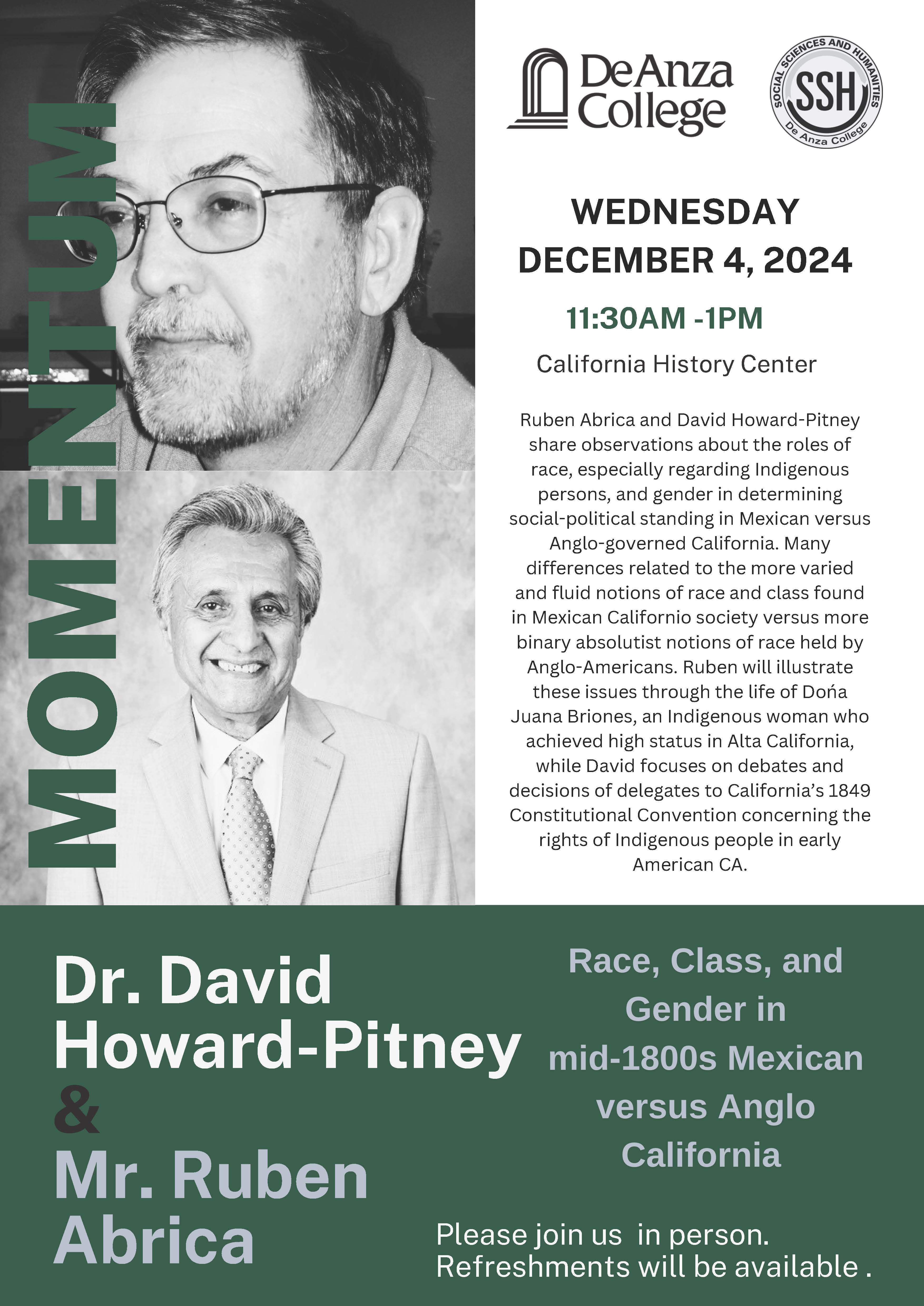 Momentum Speaker Event Flyer 2025 Momentum Speaker Event Flyer 2025